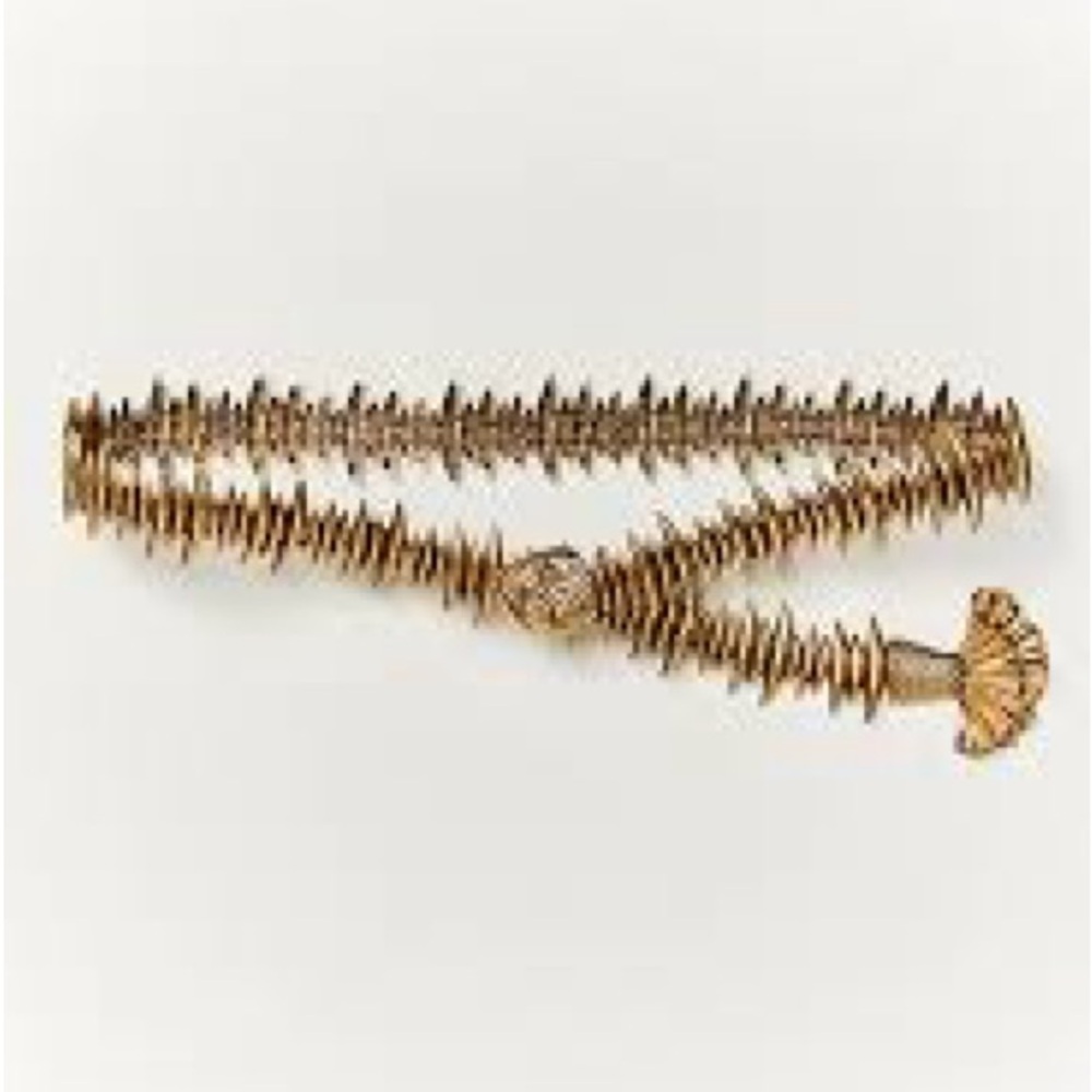 NWT Free People Water Sign Chain Belt Sz S/M - Picture 2 of 9